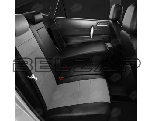 Авточехлы KIA Sportage (10-16) HYUNDAI IX35(10-16),Tucson(10-15) экокожа черно-серые компл.AVTOLIDER, арт. KA15-0906-EC02
