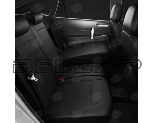 Авточехлы ЛАДА Largus (12-21) экокожа 5 мест задняя спинка 40х60 черные комплект AVTOLIDER, арт. VZ29-2181-EC01